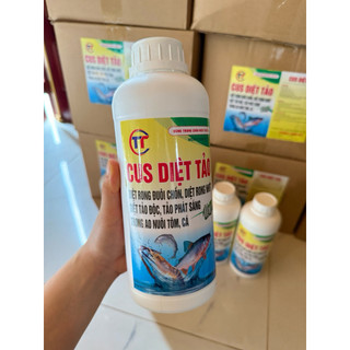 Diệt tảo, cắt rong C.us chai 1 lít 2lít 5lít  dùng cho 10.000m3 nước