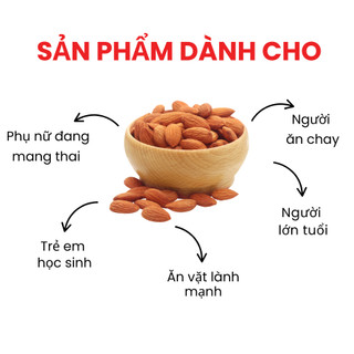 Hạnh Nhân Tự Nhiên Dạng Cắt Lát Có Vỏ Dan D Pak I Natural Sliced Almonds with Skin I 500g