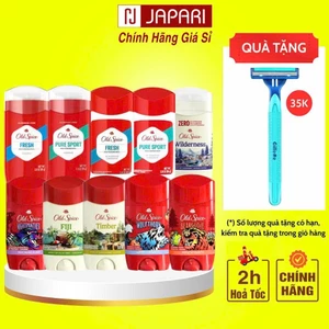 Lăn Khử Mùi Old Spice CHÍNH HÃNG Từ Mỹ - Sáp Lăn Nách Old Spice Khử Mùi Cơ Thể Cho Nam Nữ - Lăng Nách Japari