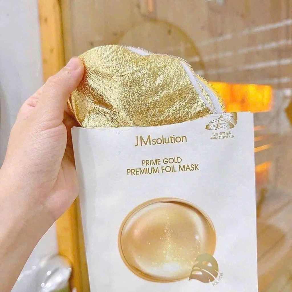 01 Hộp 10 miếng mặt nạ JM chăm sóc da , mịn trắng căng bóng da