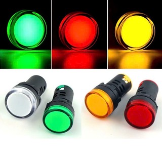 Đèn Báo Pha Phi 22 AD16-22D/S Led 5 Màu 220VAC