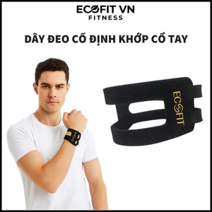 Dây đeo bảo vệ cổ tay ECOFIT tập gym, yoga, thể thao, chống bong gân, hỗ trợ cổ tay khi vận động