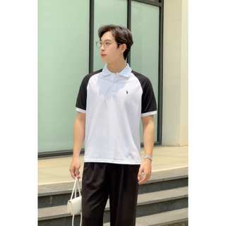 Áo Polo Raglan Hydra Vải Dệt Cá Mập