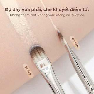 Bộ Cọ Cho Mắt & Má Guoxiaoniu Rose Gold Brush Set Lông Siêu Mềm, Dễ Tạo Hiệu Ứng