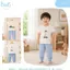 Bộ cài vai cộc tay quần dài BRA018-6