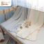 Chăn Bamboo Cho Bé Doudou 100x120cm Mềm Mại Thoáng Khí Chăn Đắp Điều Hòa Chăn Hè Cho Trẻ Sơ Sinh