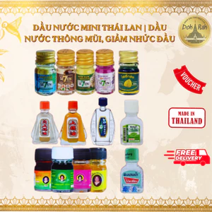 DẦU NƯỚC MINI THÁI LAN | DẦU NƯỚC THÔNG MŨI, GIẢM NHỨC ĐẦU - SHOP DẦU DOKRAK