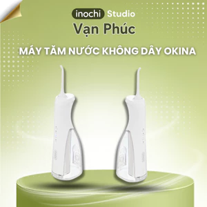 Máy tăm nước không dây Okina – Công nghệ làm sạch răng miệng chuyên sâu, 3 chế độ, kháng nước IPX7