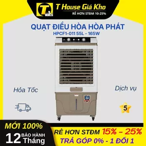 Quạt Điều Hòa Hòa Phát HPCF1-011 55L - 165W Làm Mát Mạnh Mẽ Bền BH 12 Tháng