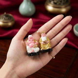 Tượng Thần Tài Thổ Địa Thần Tiền Mini Tài Lộc Bàn Thờ mini Thờ Cúng
