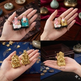 Tượng Thần Tài Thổ Địa Thần Tiền Mini Tài Lộc Bàn Thờ mini Thờ Cúng