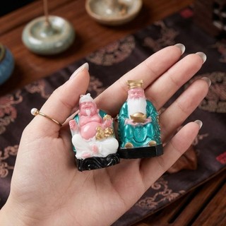 Tượng Thần Tài Thổ Địa Thần Tiền Mini Tài Lộc Bàn Thờ mini Thờ Cúng