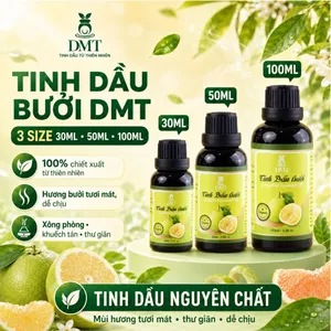 Tinh Dầu Bưởi Thiên Nhiên DMT – Hương Bưởi Thanh Mát, Thơm Phòng Dễ Chịu, Hỗ Trợ Chăm Sóc Tóc