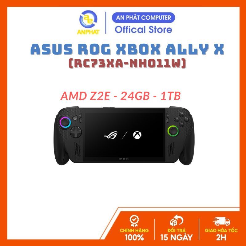 Máy tính mini Asus ROG Xbox Ally X (Chip AMD Ryzen AI Z2 Extreme | 24GB ...