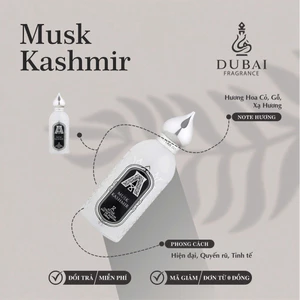 Nước Hoa Unisex Musk Kashmir A | Siêu Gợi Cảm, Sang Trọng, Lôi Cuốn