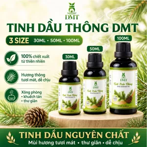 Tinh Dầu Thông Thiên Nhiên DMT Nguyên Chất, Thanh Lọc Không Khí, Cải Thiện Tập Trung-30ml/50m/100ml
