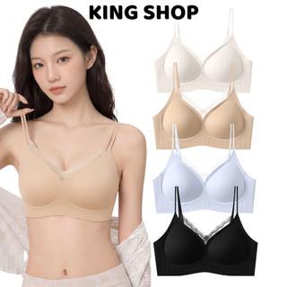 Áo Ngực Su Nữ Dây Đôi Không Gọng Mút Cố Định Ôm Trọn V1, Áo Lót Mềm Viền Chống Trượt King Shop A-2606
