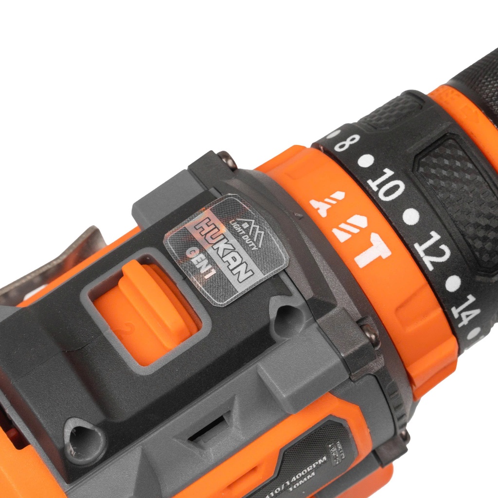 Bộ Máy Khoan Dùng Pin Không Chổi Than HUKAN G1-XC3, Lực 45Nm, Đầu 10mm Autolock - Kèm 2pin + Sạc