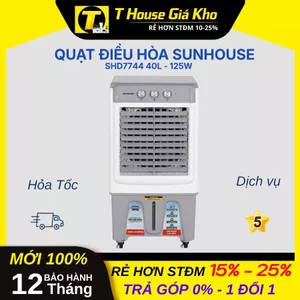 Quạt Điều Hòa SUNHOUSE SHD7744 40L - 125W Làm Mát Hiệu Quả Bền Bỉ BH 12Tháng
