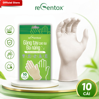 [KHÔNG BỘT] Găng Tay Cao Su Đa Năng REGENTOX5 Đôi/Túi Cao Su Tự Nhiên Dày Dặn Bền Dai Chống Trơn Trượt Ôm Tay