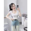 Áo Thun zip xịn cổ vuông