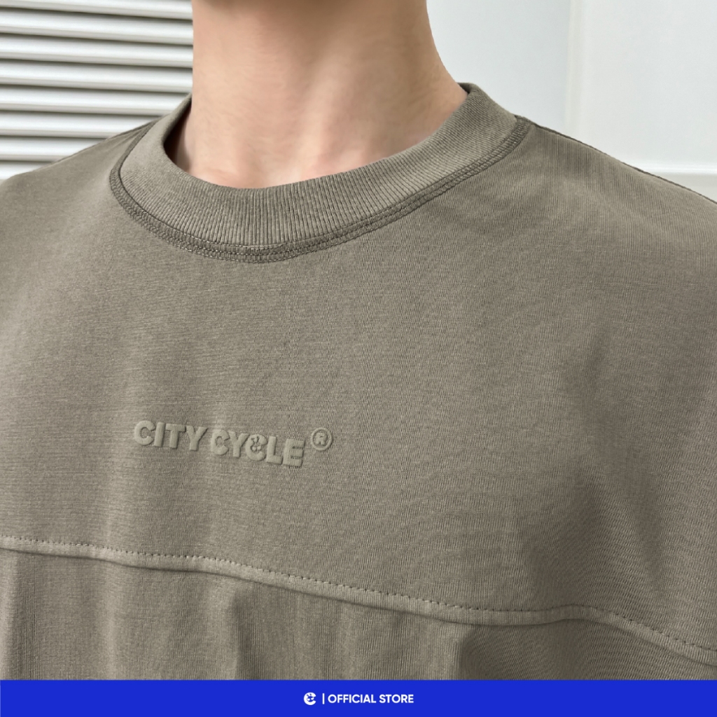 Áo thun phông unisex T Shirt form rộng mùa hè Local Brand Chính Hãng City Cycle Áo thun Big Star