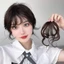 Tóc Mái Giả Xoăn Hàn Quốc, Tóc Giả Mái Xoăn Dễ Thương [Có clip, ảnh thật] phong cách Hàn Quốc giống tóc thật Qiqishop