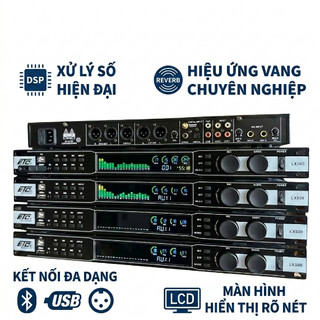 Vang Số Chỉnh Cơ ETC LX500 Đầy Đủ Chức Năng Có Echo Rever Siêu Mượt, Chất Âm Sắc Nét, Tiếng Micro Bay Và Sáng, Hát Nhẹ
