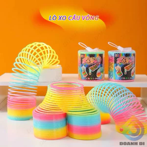 Lò Xo Cầu Vồng Ma Thuật(Size Lớn) đồ chơi giải trí