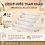 1pc Hộp đựng phấn mắt bảng màu trang điểm tủ để bàn ký túc xá kệ acrylic mỹ phẩm giá đựng son môi