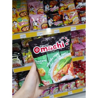 Combo 5 Gói Mì Ăn Liền Omachi Vị Lẩu Tôm Chua Cay