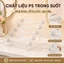 1pc Hộp đựng phấn mắt bảng màu trang điểm tủ để bàn ký túc xá kệ acrylic mỹ phẩm giá đựng son môi
