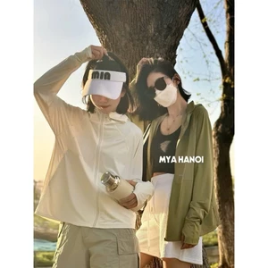 Áo chống nắng nữ CÓ TÚI ÁO mũ rộng vành Hãng 𝗜𝗻 𝗕𝗹𝘂𝗲 Cao Cấp 𝘅 𝗠𝘆𝗮 𝗛𝗮𝗻𝗼𝗶 vải chống tia UV hàng QCCC BIGSIZE