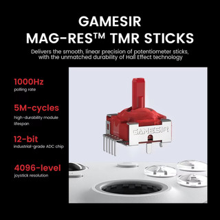 Tay cầm chơi game có dây GameSir G7 Pro, tần số quét 1000Hz cho Xbox PC Android