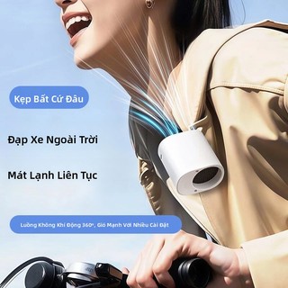 Quạt điện ô tô SEAMETAL Quạt kẹp mini tốc Quạt Turbo độ cao 100 Cấp Gió 360°Điều Chỉnh Hướng Gió |Kẹp Đa Năng