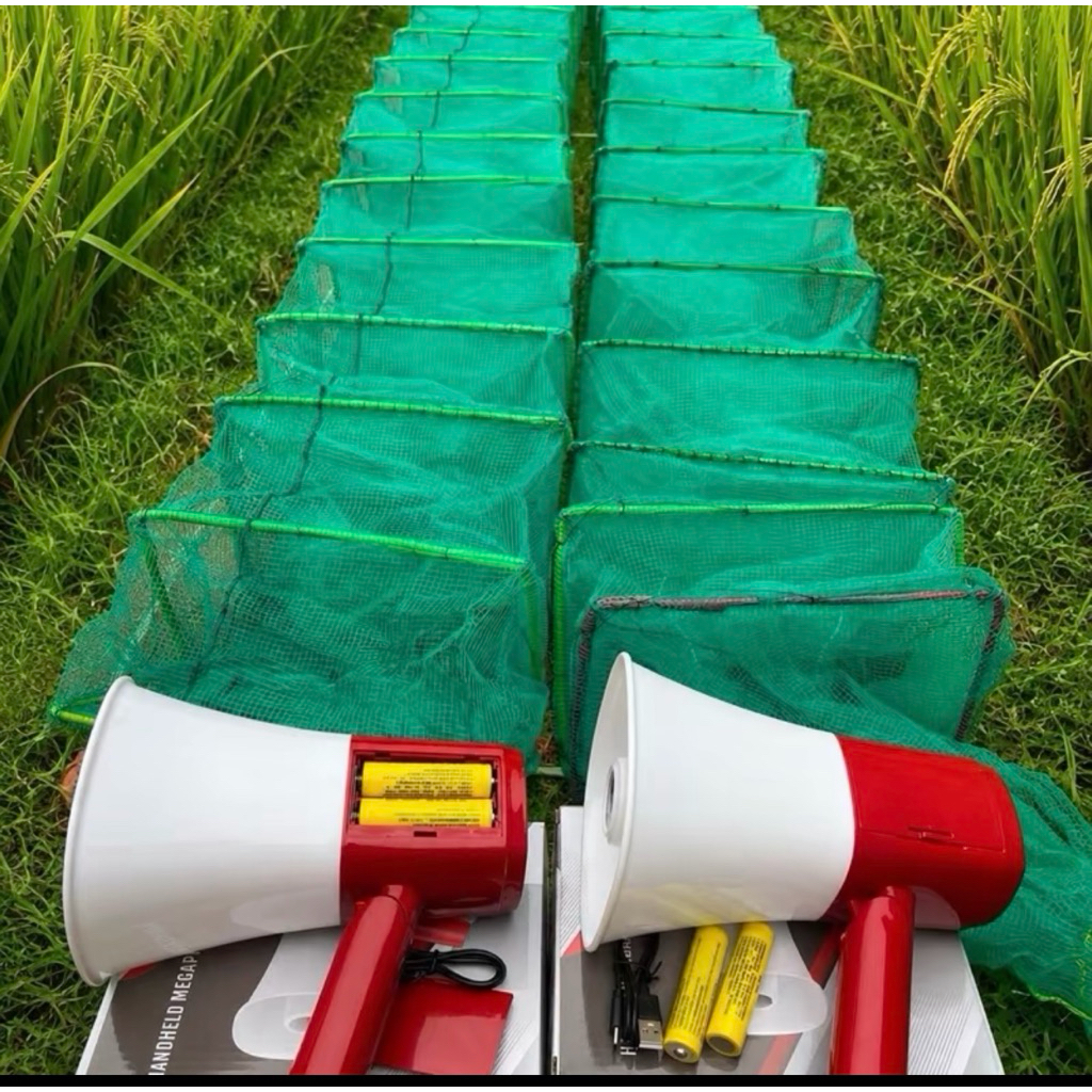 COMBO túc ếch loa + lưới bát quái 24 khung siêu dễ túc