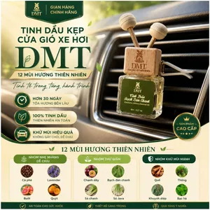 Tinh dầu kẹp cửa gió Ô Tô DMT 8ml – Mùi Best Seller, khử mùi hôi xe cực nhanh, thơm sang dễ chịu