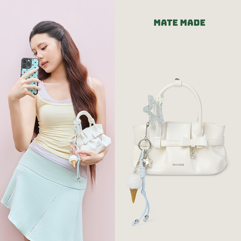 [BST XUÂN HÈ] Túi Xách Nữ Mochi Bag MATE MADE - Đeo Vai Da Mềm Thời Trang