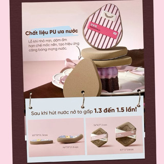 [Amortals] Bộ Bông Mút & Cọ Tán Nền Amortals OK 6 Món – Trọn Bộ Trang Điểm Dễ Dùng Cho Người Mới, Nền Mịn Lì & Căng Bóng