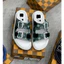 ⚡️[Hight Quality] Dép Lê Quai Ngang Sandal \/ Gray And White - Điểm Nhấn Chữ Da Sang Trọng Loại 1 Full Box