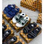 ⚡️[Hight Quality] Dép Lê Quai Ngang Sandal \/ Gray And White - Điểm Nhấn Chữ Da Sang Trọng Loại 1 Full Box
