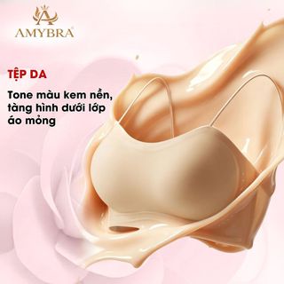 [ AMYBRA HOTTREND ] Áo Ngực Nữ Su Đúc Dây Mảnh Không Gọng Mút 1.5Cm – Áo Lót Nữ Lỗ Thoáng Khí Thấm Hút Tốt AMYBRA A2608