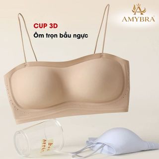 [ AMYBRA HOTTREND ] Áo Ngực Nữ Su Đúc Dây Mảnh Không Gọng Mút 1.5Cm – Áo Lót Nữ Lỗ Thoáng Khí Thấm Hút Tốt AMYBRA A2608