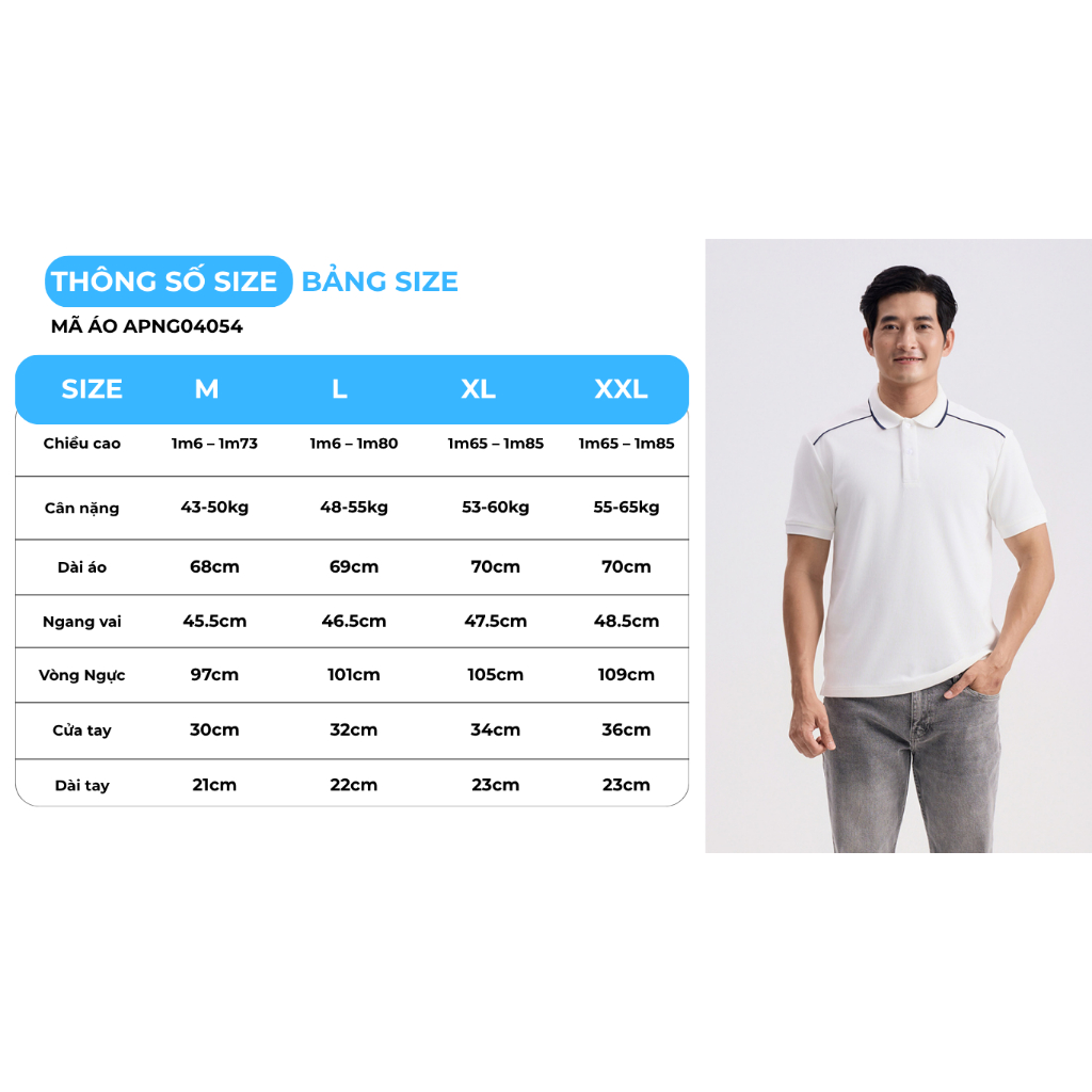 Áo Polo Nam GUMAC Dáng Suông Basic Tay Ngắn Phối Viền Màu Bo Tay Thun Gân Co Giãn 4 Chiều APNG04054