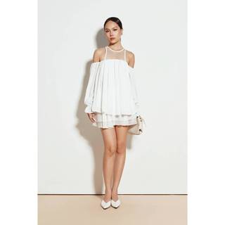 [N6] Áo Kiểu Trễ Vai Mellow Blouse, Chất Vải Tơ Thoải Mái, WKI123, SOME HOW STORE