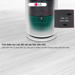Máy lọc không khí LG PuriCare 360 Hit Gen 2 AS60GHHG0 New 2026, lọc sạch bụi mịn, khử mùi hôi, màng lọc Hepa chính hãng