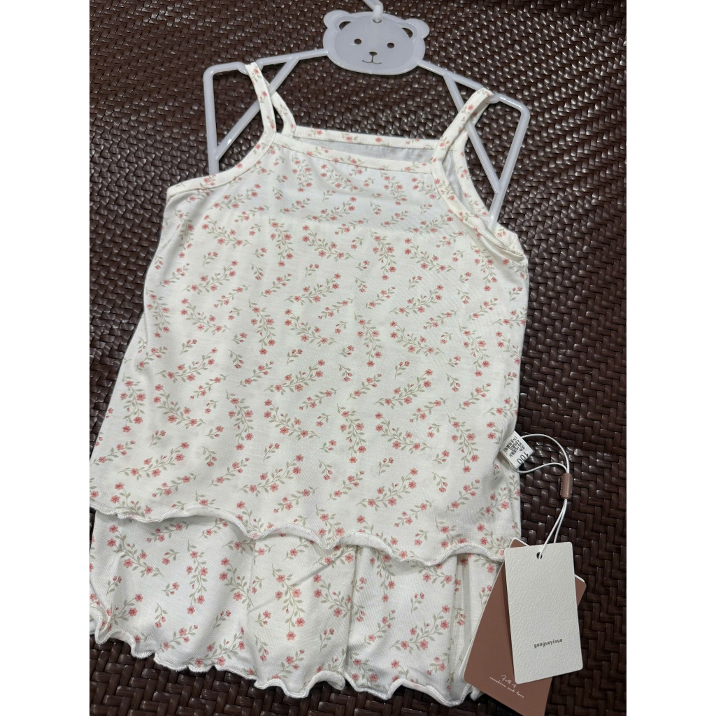 Bộ 2 Dây Bé Gái Tệu Kids - Bộ Đồ Cho Bé Mặc Nhà Chất Thun Lạnh Mềm Mát Cao Cấp Mùa Hè Cho Bé