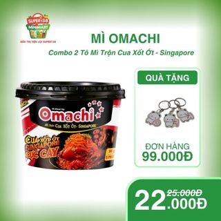 Tô Mì trộn Omachi Cua Xốt Ớt - Singapore