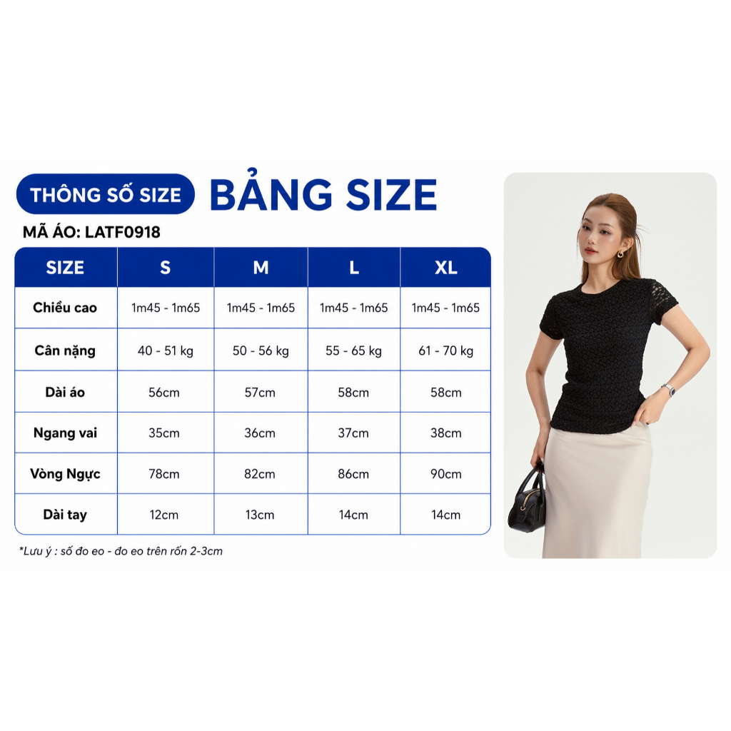 Áo Thun Nữ Cổ Tròn GUMAC Form Slim Ôm Nhẹ Nhàng Tay Ngắn Chất Thun Ren 2 Lớp Thoải Mái LATF0918