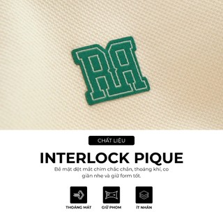 [🔥HOT] Áo Polo Nam Tay Ngắn Vải Cotton Phối Patch Form Loose - Routine 10S25POL020